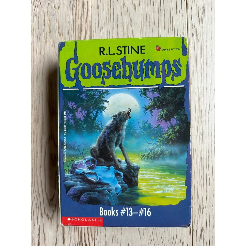 Vintage Goosebumps Boxed Set Books #13-16 R.L. Stine 1990s Scholastic Complete